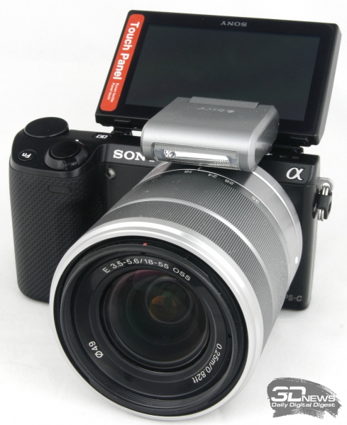 Sony NEX-5R — вид слева и справа