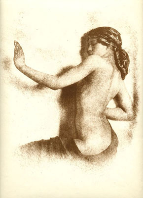 Arabian Nude Study. Фото Франтишека Дртикола, Прага 1912 г. © František Drtikol