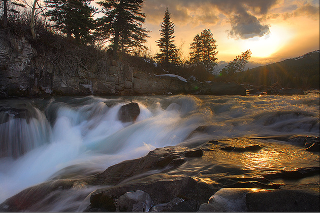 Castle Falls HDR © Larsthrows