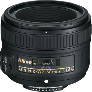 Nikon AF-S 50mm f/1,8G Nikkor