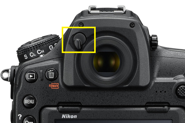 Расположение точек фазового автофокуса в Nikon D850 