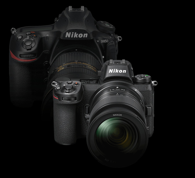 Nikon Z 7 и Nikon D850