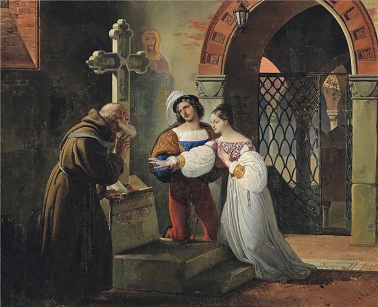 Трагедия, вдохновляющая на создание шедевров: «Ромео и Джульетта» в работах мастеров, фото № 10