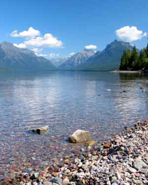 Photograph of Lake McDonald, Glacier National Park