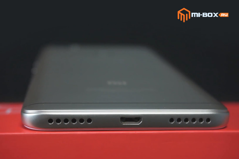 Обзор Xiaomi Redmi Note 5a Prime - нижняя грань