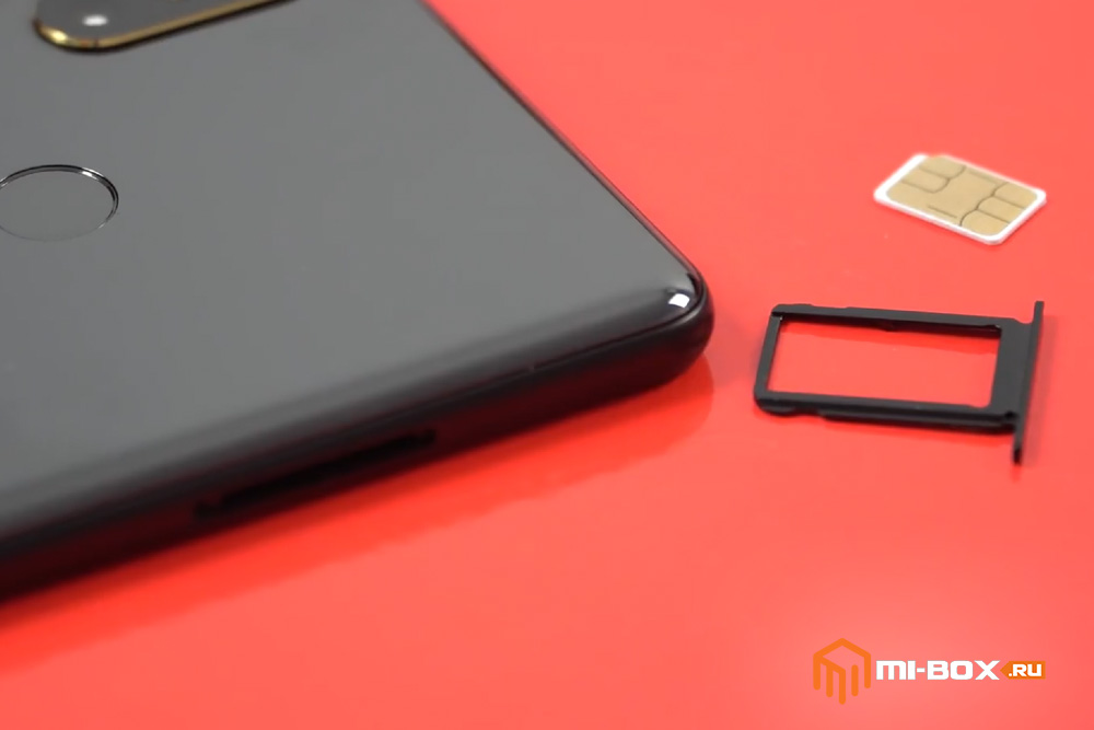 Обзор Xiaomi Mi Mix 2s - левая грань