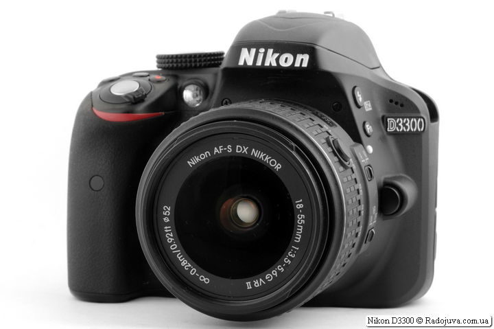 Nikon D3300 с объективом Nikon 18-55mm 1:3.5-5.6GII VR II AF-S DX Nikkor