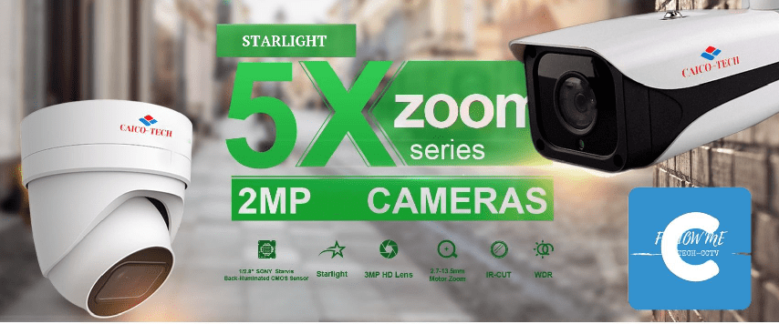 Обнавленный модельный ряд видеокамер CAICO 2020 года с светочувствительнвми сенсорами CMOS Sony 